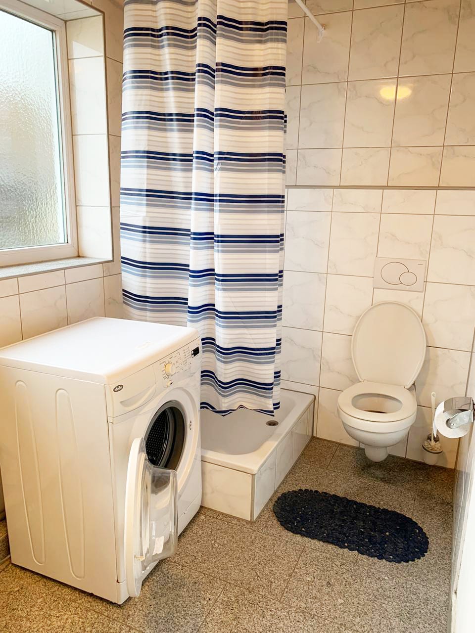 Bungalow für Monteure dusche1