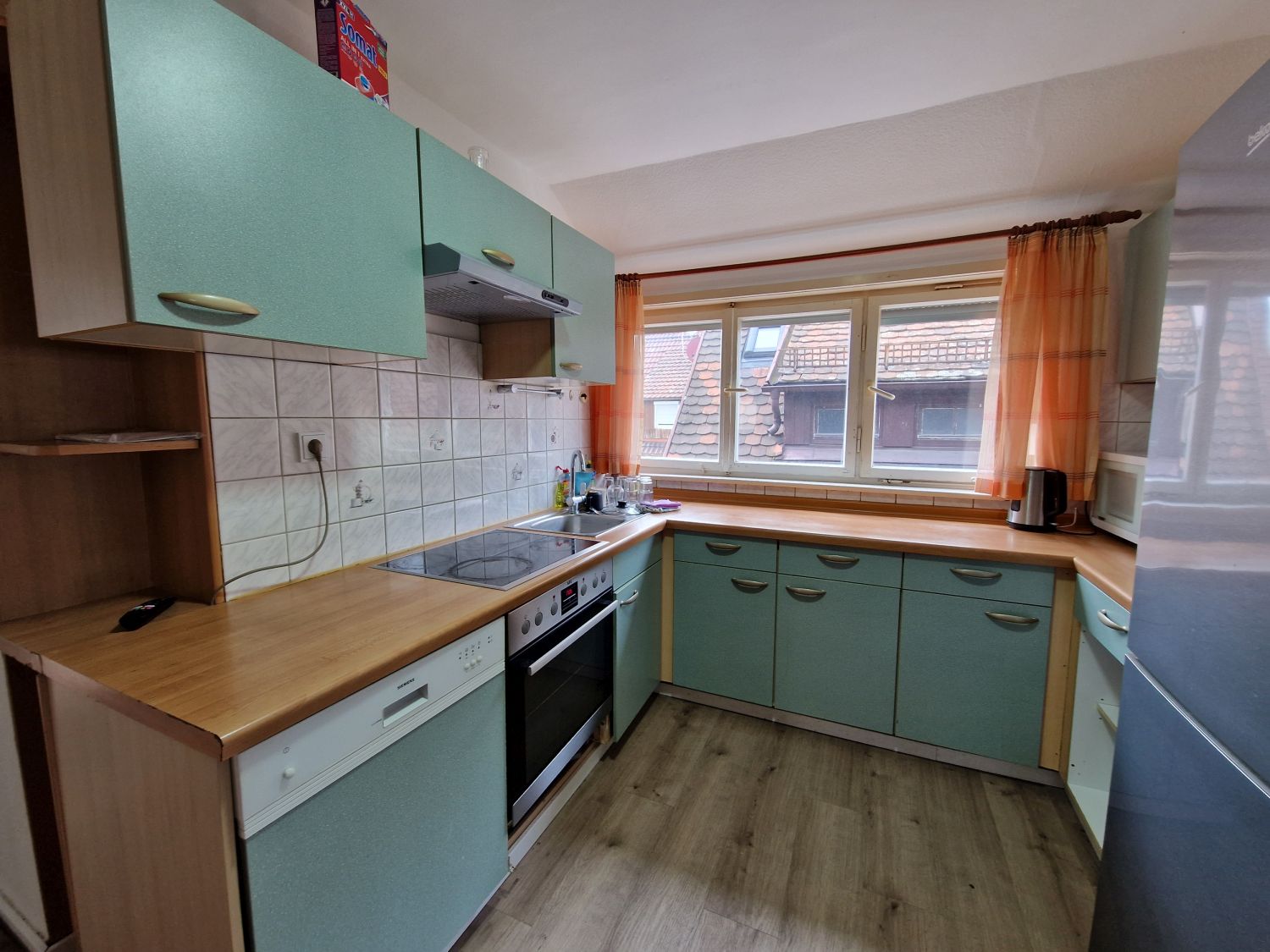 Monteurwohnung in Heilbronn Salzstrasse kueche-monteur-untterkunft